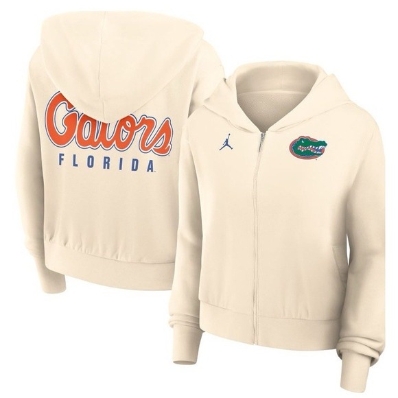 Jordan University of Florida Gators Women's Hooded Sweatshirt Size XS - Picture 1 of 15